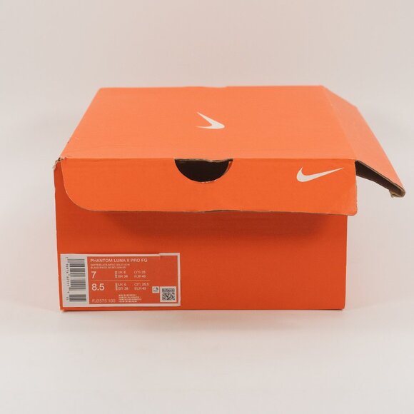 Nike Phantom Luna 2 Pro FG White Metallic Gold Coin FJ2575-100 Soccer Multi Size main image 4